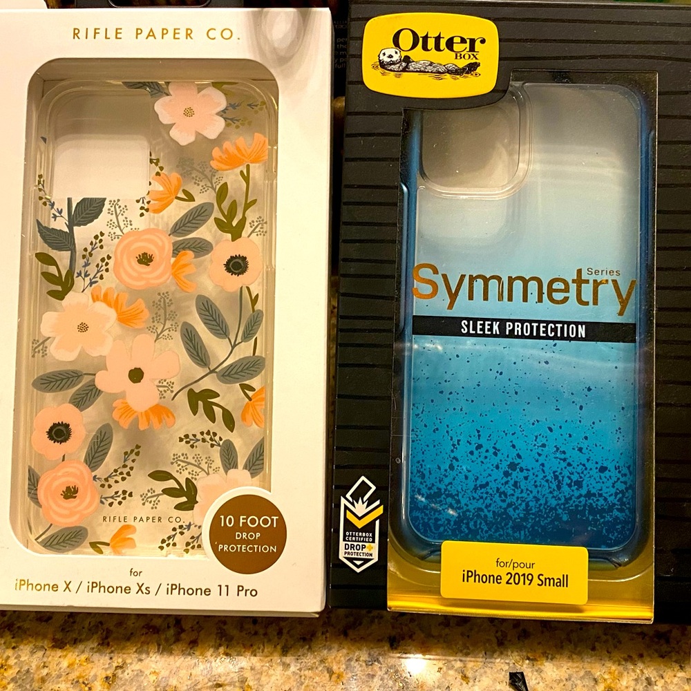 iPhone 11 Pro cases. $25 for both cases or one for $10